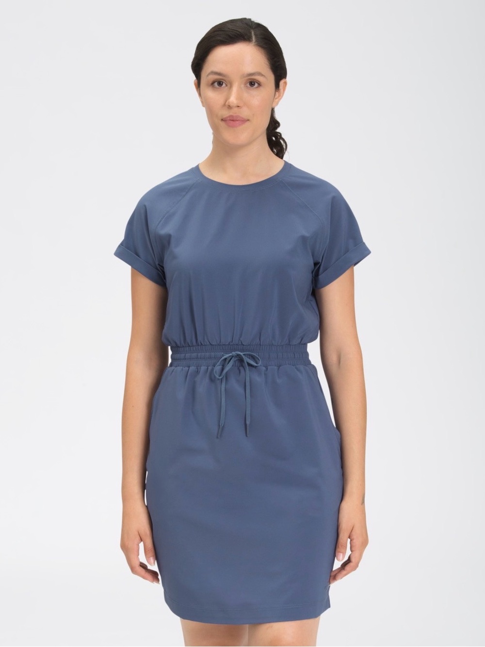 The North Face Women's Slate Blue Sports Crewneck Dress